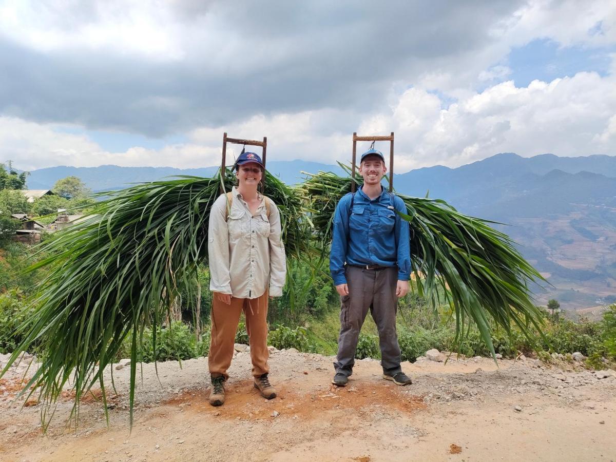 Indigenous Homestay- Trek- Food- Bus Mu Cang Chai Dış mekan fotoğraf