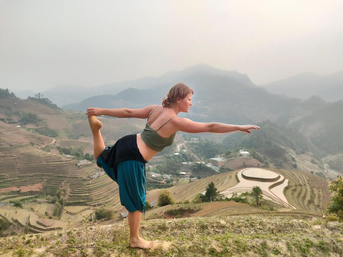 Indigenous Homestay- Trek- Food- Bus Mu Cang Chai Dış mekan fotoğraf