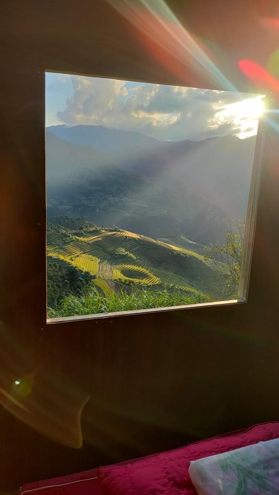 Indigenous Homestay- Trek- Food- Bus Mu Cang Chai Dış mekan fotoğraf