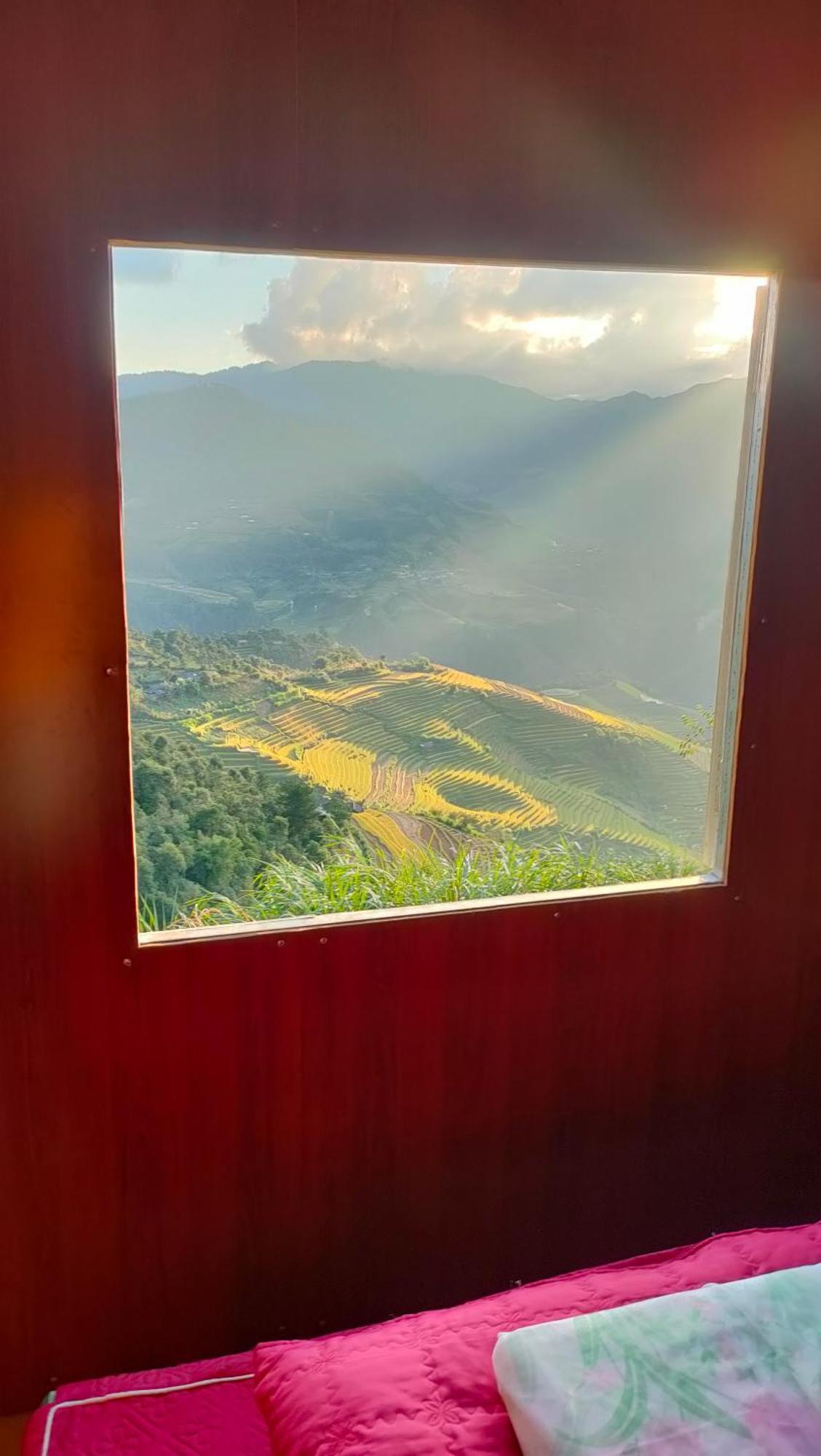 Indigenous Homestay- Trek- Food- Bus Mu Cang Chai Dış mekan fotoğraf
