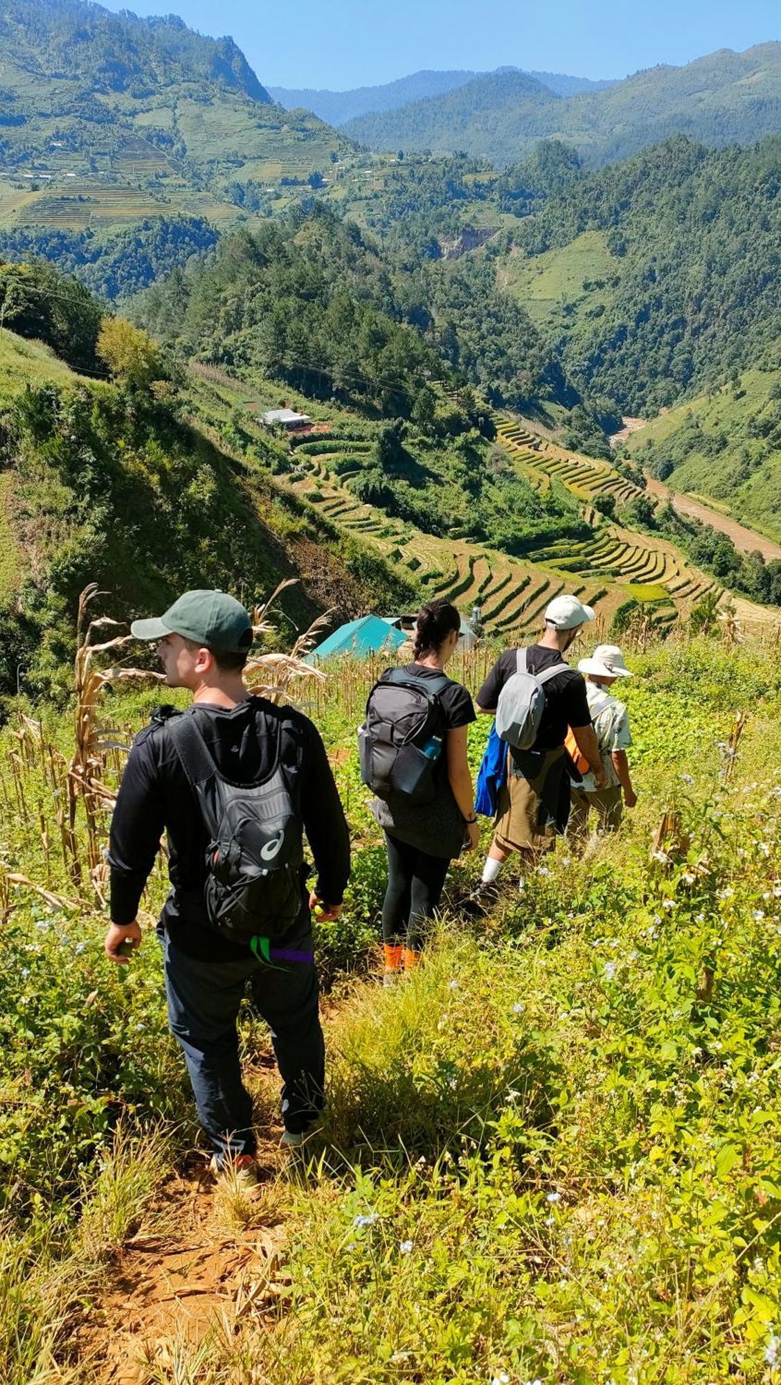 Indigenous Homestay- Trek- Food- Bus Mu Cang Chai Dış mekan fotoğraf